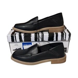 DV by Dolce Vita Black Leather Flats